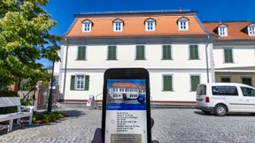 Punkte sammeln bei der Begegnung mit dem Dichter