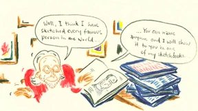 Indien im roten Rahmen