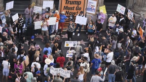 Jimmy Kimmels Anhänger protestieren