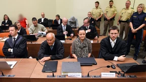 Die fünf Angeklagten im NSU-Prozess