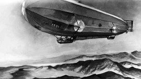 Neue deutsche Luftschiff-Angriffe gegen England