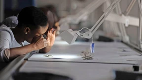 Eine Wende der Diamantenindustrie