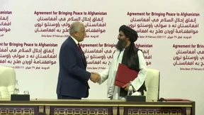 Amerikaner unterzeichnen Vertrag mit Taliban