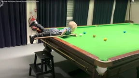Zweijähriger schafft zwei Weltrekorde im Billard