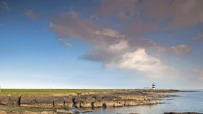 Eine Küste wie gemalt