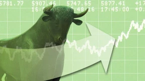 Dax schließt über 9000 Punkten