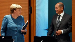Merkel und Scholz uneins über EU-Schulden