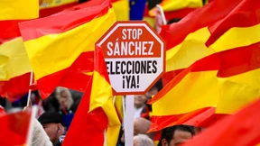 Großdemo gegen Unabhängigkeit Kataloniens