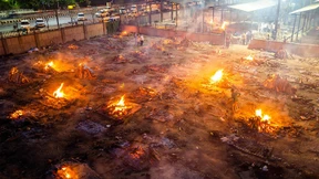 Krematorium in Indien am Limit