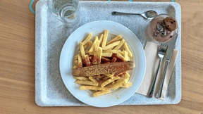 Es gibt Currywurst. Jeden Tag.