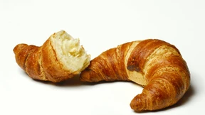 Croissants und Pinsa