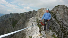 Klick und Klack am Klettersteig
