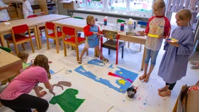 Kunst und Kung-Fu im Ferienkurs