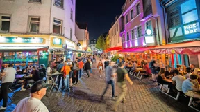 Im Frankfurter Ausgehviertel wird es leiser