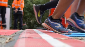 Wie bei einem Marathon die Zeit gemessen wird