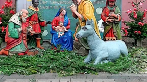 Krippenfiguren geköpft