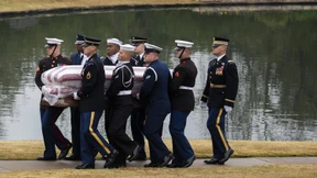 Beerdigung in Houston im engen Familienkreis