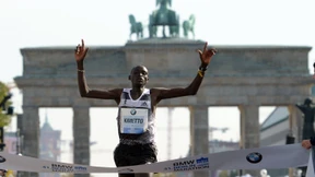 Kimetto läuft Weltrekord