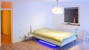 In farbigem Licht baden