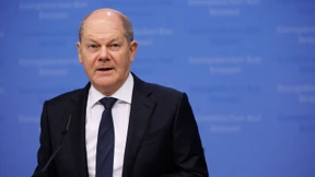 Bundeskanzler Scholz hat Corona