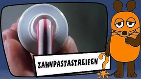 Wie kommen die Streifen in die Zahnpasta?