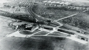 Der 100 Jahre alte Vorfahre des Frankfurter Flughafens