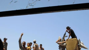 Die Rebellen in Bab al Azizija