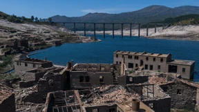 Die Wasserspeicher sind fast leer