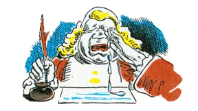 Gerupftes Huhn in Regenbogenfarben