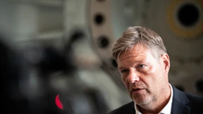 Robert Habeck besucht Jüdische Gemeinde Frankfurt