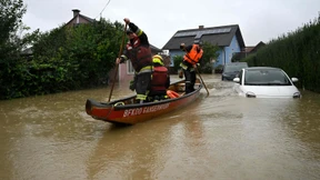 Österreich im Flutwahlkampf