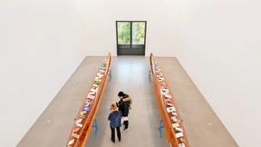 Der Portikus macht Buchmesse