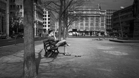 In der Stille der Stadt