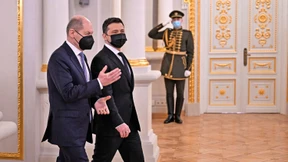 Über Waffen will Scholz in Kiew nicht reden