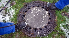 Polizeieinsatz wegen Klettertour in Kanalisation