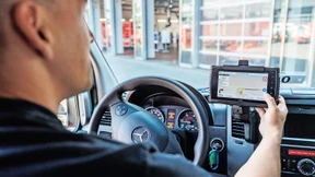 Mit Blaulicht-Navi schneller zum Brand