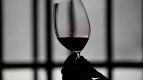 Wein wird Desinfektionsmittel