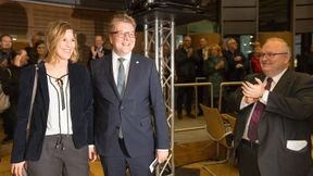 Krebs als Landrat wiedergewählt