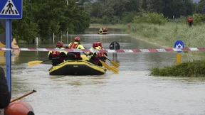 Nach der Dürre überschwemmen heftige Regenfälle Norditalien