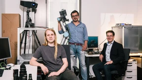 Damit der Roboter wie ein Mensch sehen kann