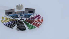 Verhältnismäßig in der Mehrheit