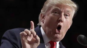 Handauflegen mit Trump