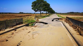 Katastrophengebiete wappnen sich fürs Wochenende