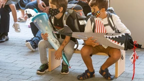 Die Schulzeit beginnt mit Händewaschen