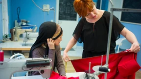 Integration mit Nähmaschine und Designermode