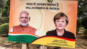 Merkel für Freihandelsabkommen und indische Fachkräfte