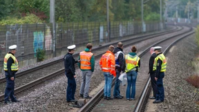 Drei Menschen von Güterzug überrollt