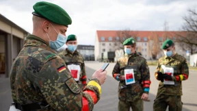 Bundeswehr hilft bei Tests mit Corona-App