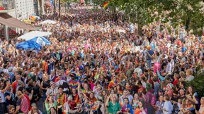 Hunderttausende beim Christopher Street Day in Hamburg