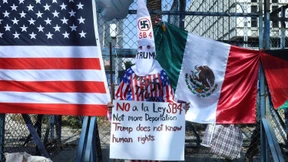 Mexikaner protestieren vor US-Botschaft